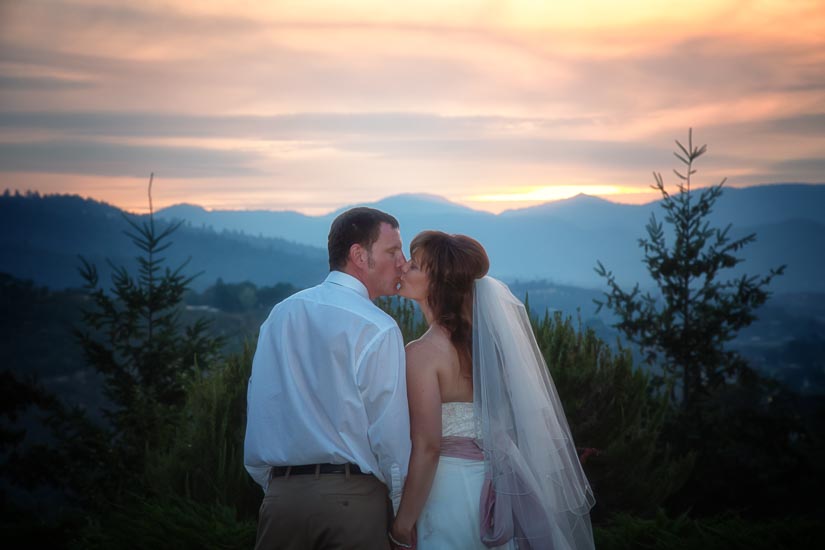 southern oregon, photography, wedding, love, sunset